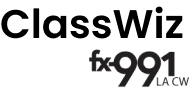 Logo ClassWiz fx-991