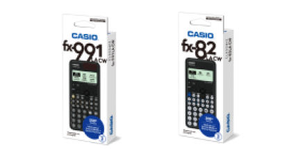 Embalagem calculadoras fx-991 e fx-82